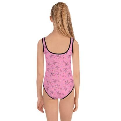 Sprinkles with Love Kids One-Piece Swimsuit size 2T-7