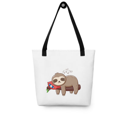 Sleepy Sloth Tote bag