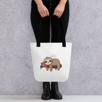 Sleepy Sloth Tote bag