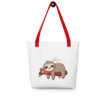 Sleepy Sloth Tote bag