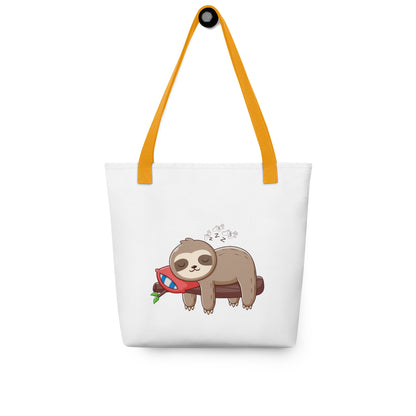 Sleepy Sloth Tote bag