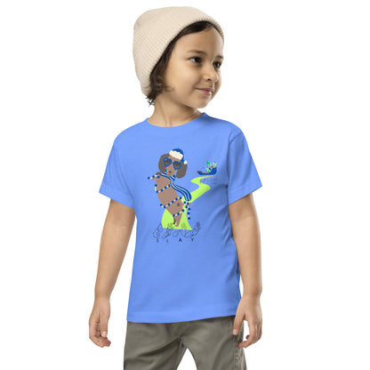 Dachshund is it SLAY or Sleigh Toddler T-Shirt