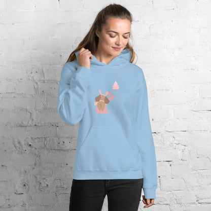 Dachshund to the Tree Adult Hoodie