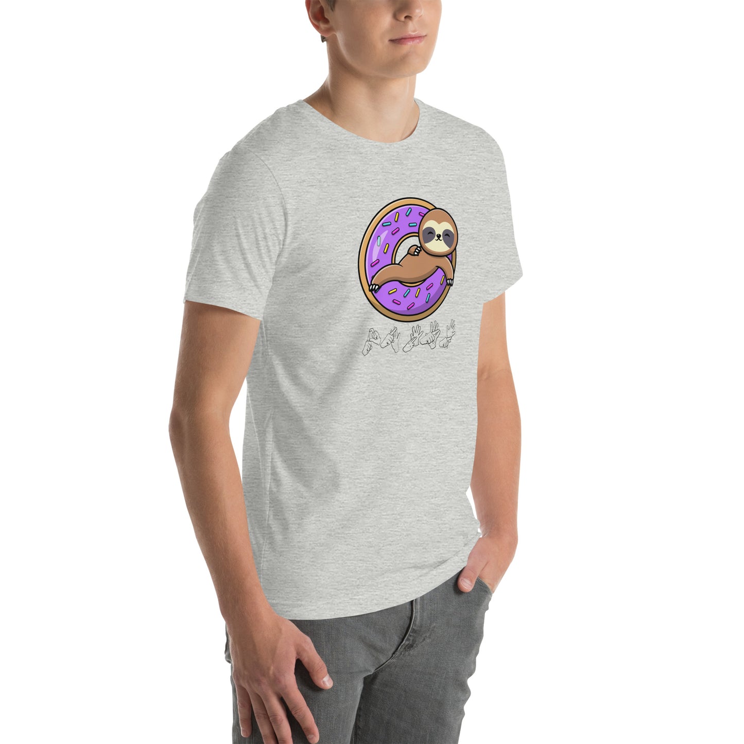 Donut Sloth Unisex T-shirt