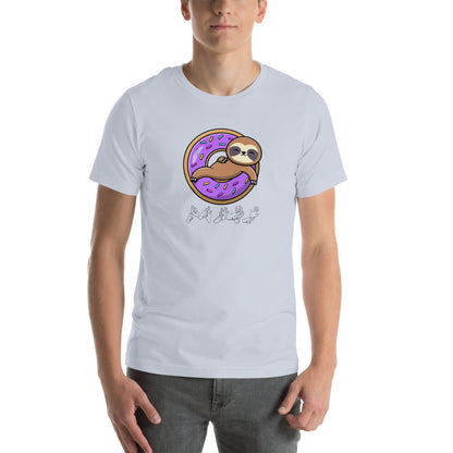 Donut Sloth Unisex T-shirt