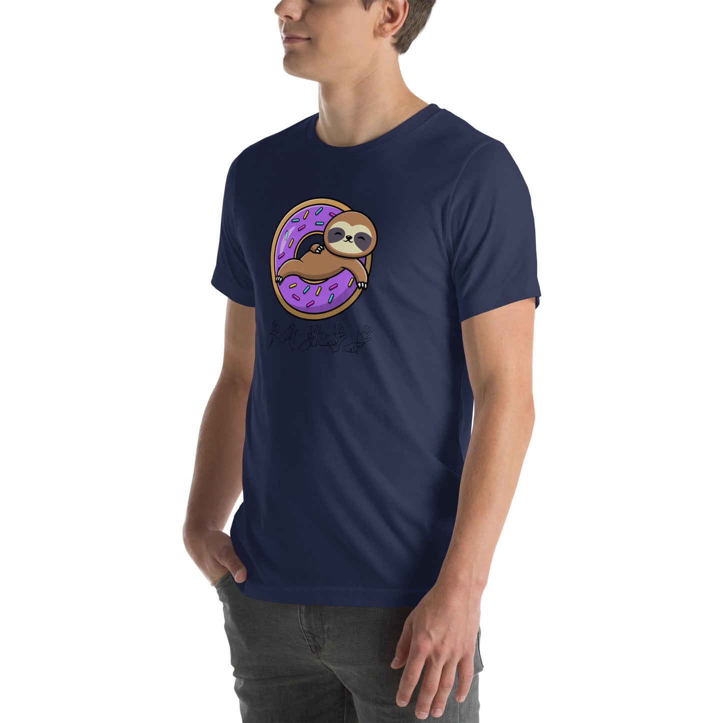 Donut Sloth Unisex T-shirt