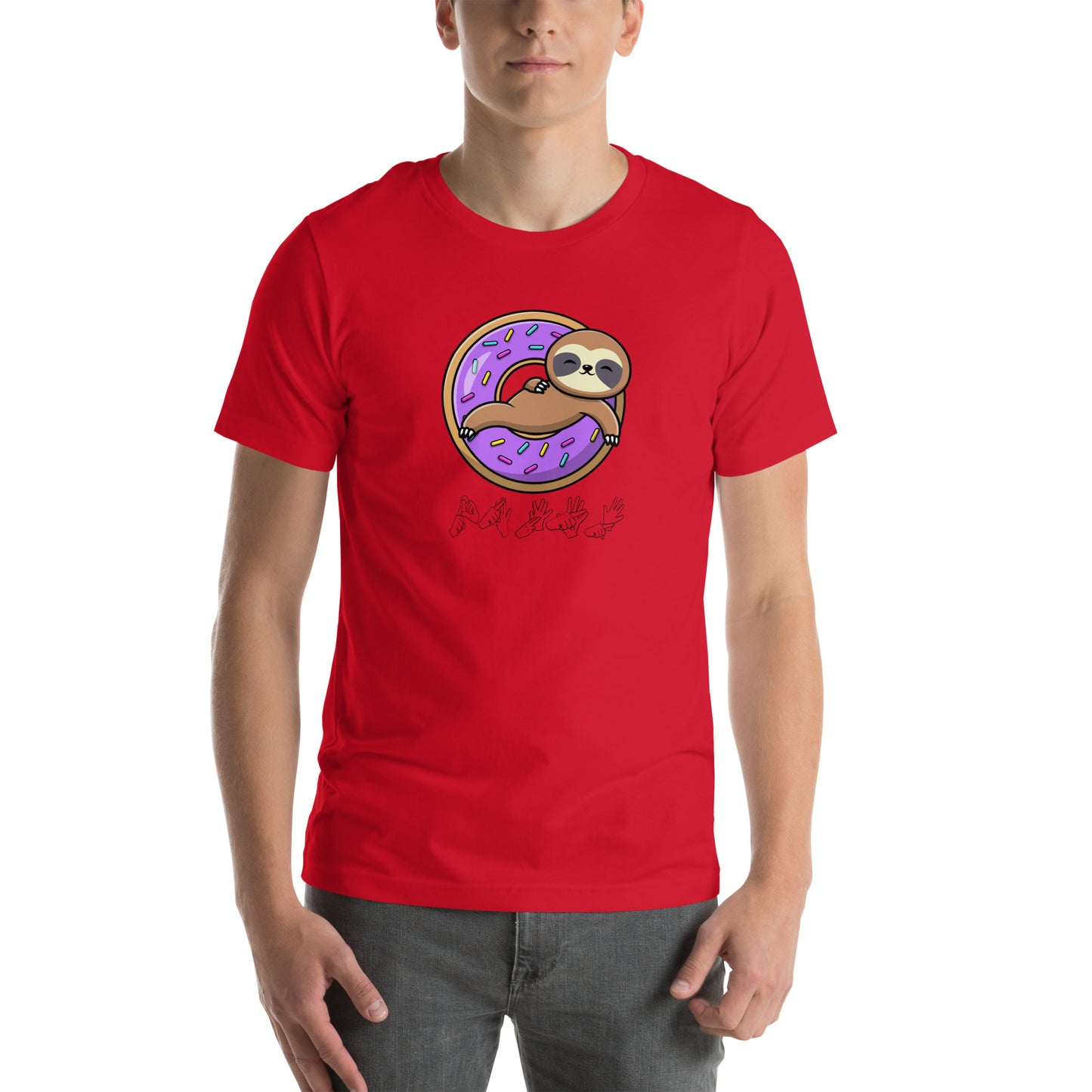 Donut Sloth Unisex T-shirt