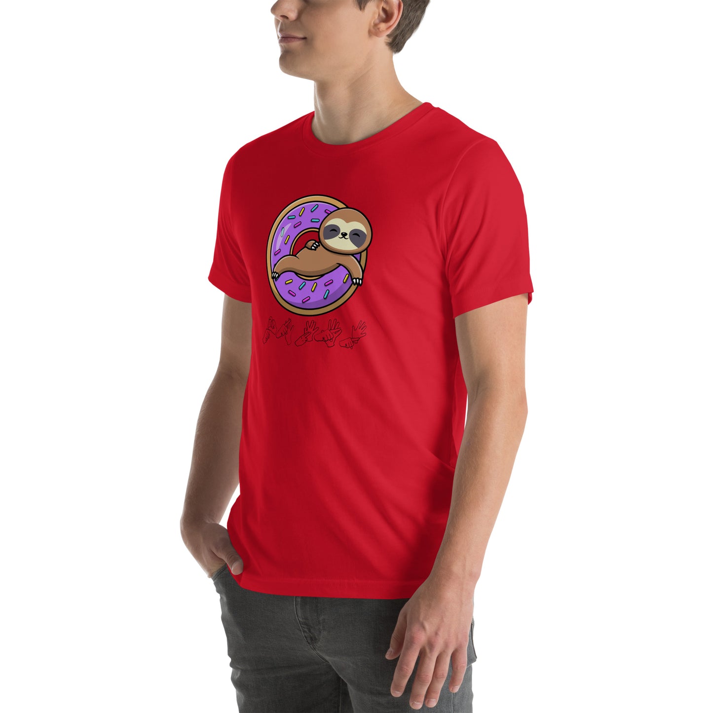 Donut Sloth Unisex T-shirt