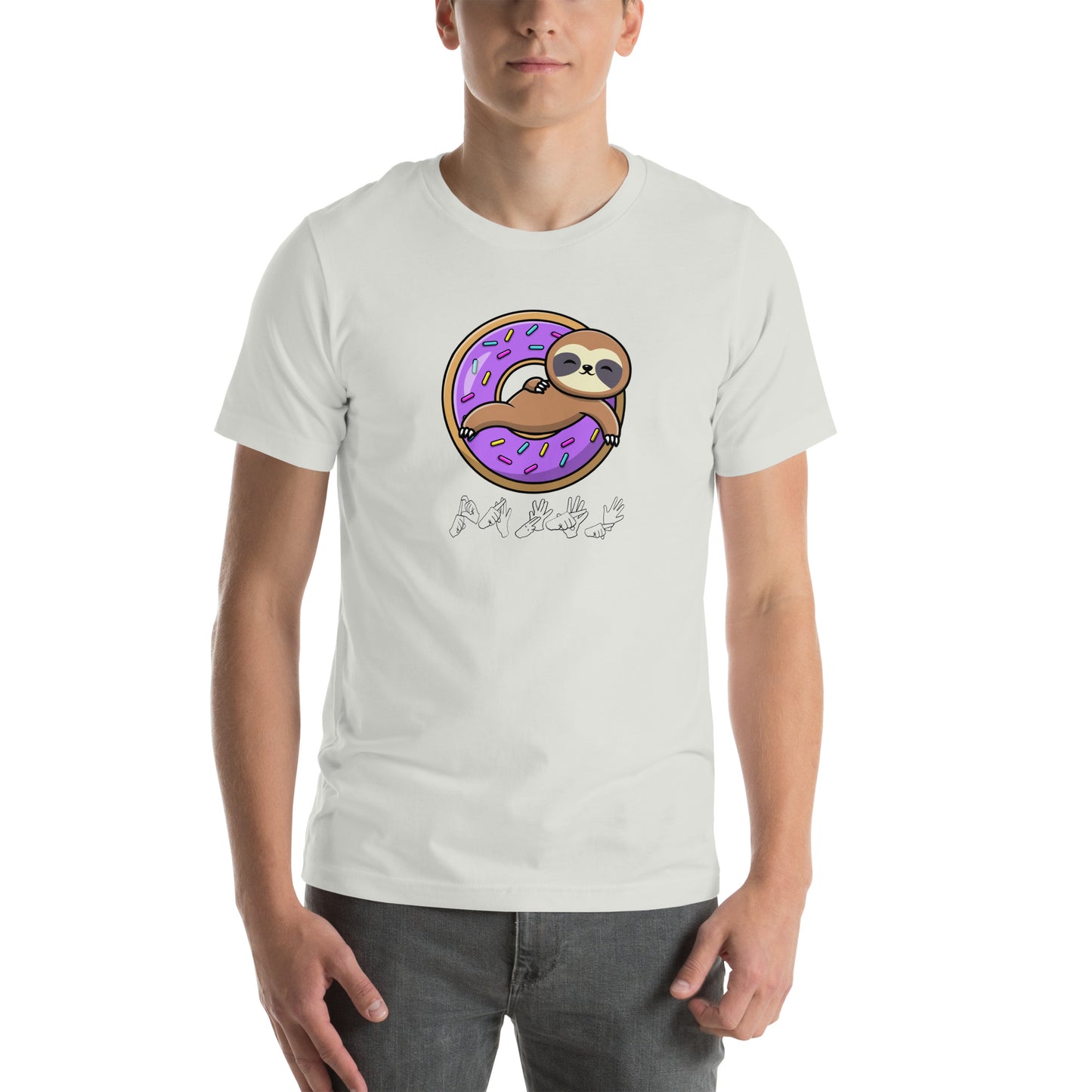 Donut Sloth Unisex T-shirt