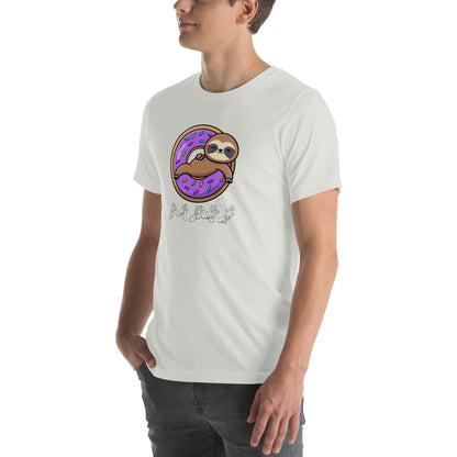 Donut Sloth Unisex T-shirt