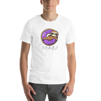 Donut Sloth Unisex T-shirt