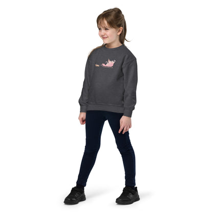 Dachshund Away with the Sleigh Teen Jumper/Sweatshirt