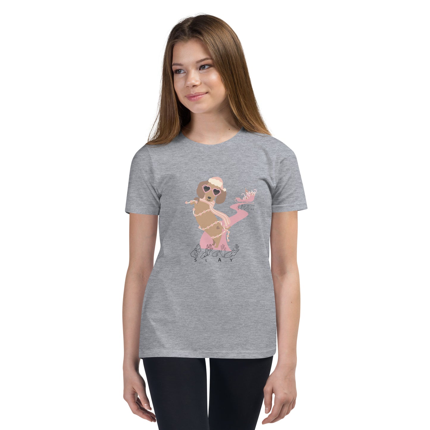 Dachshund is it SLAY or Sleigh Teen T-Shirt