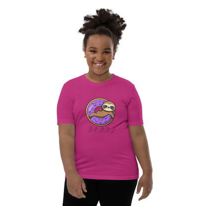 Donut Sloth Teen T-Shirt